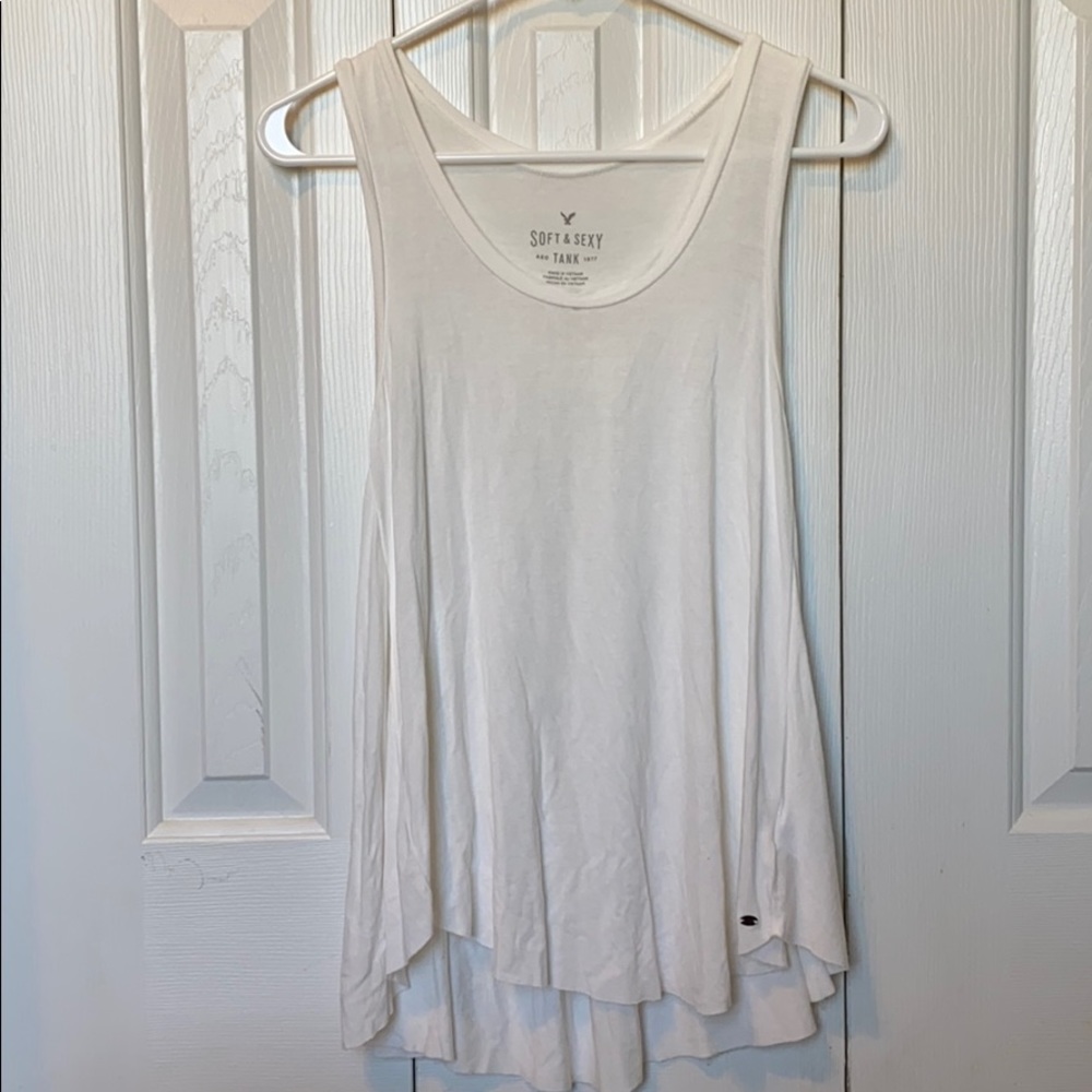 American Eagle Soft & Sexy White Tank